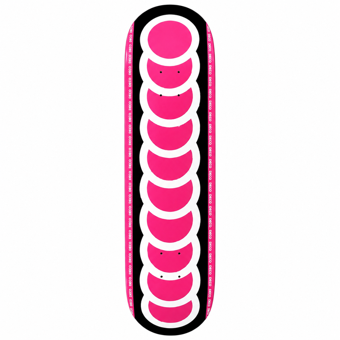 MUNICIPLE 1 DECK - PINK - 8.5"
