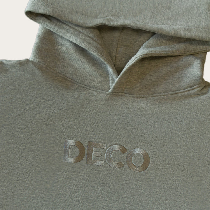 FOREVER EMB PULLOVER HOODIE - CONCRETE GREY