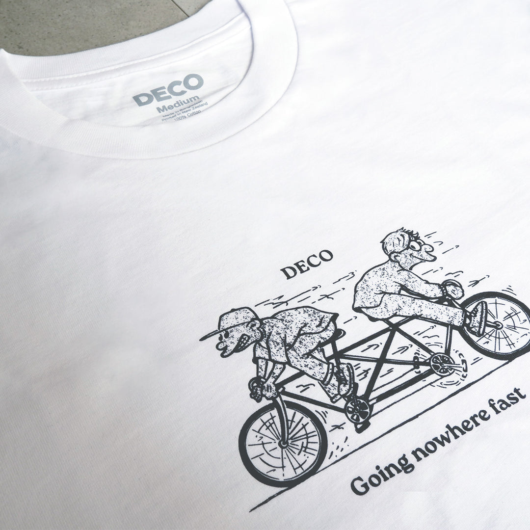 DECO - Going Nowhere T-Shirt - White